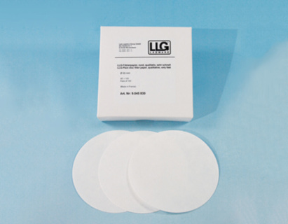 Filter circles, LLG, qualitative, very fast, Ø90 mm, 12-15 µm, 100 pcs