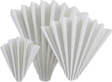 Folded filter, Macherey-Nagel MN 614, qualitative, medium, Ø185 mm, 100 pcs