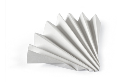 Folded filter, Whatman, qualitative, Grade 595 ½, Ø70 mm, 4-7 µm, 100 pcs