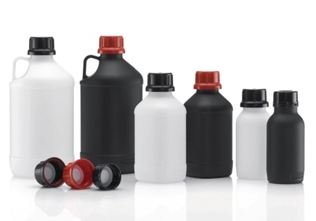 Bottles, narrow mouth, HDPE, U N approved, Capacit
