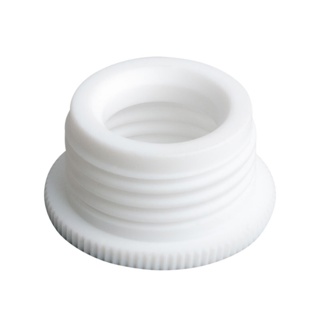Thread adapter, PTFE, for SCAT Safety Cap and Safety Waste Cap, GL 38 female to GL 45 male, Type 68