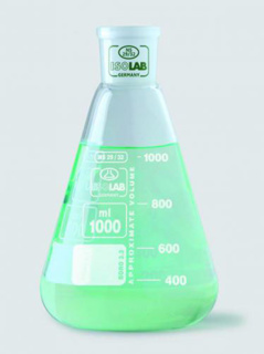 Erlenmeyer flask 100 ml, NS 14/23, Boro 3.3