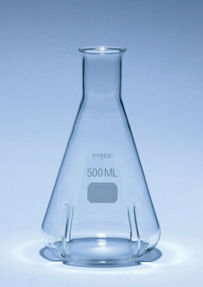 Flasks, baffled 1000 ml, 4 baffles