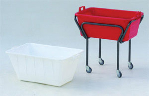Trolley for tubs, 85 and 100 L