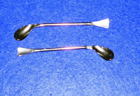 LLG spoon, left hand, spoon 15x35 mm, l=150 mm