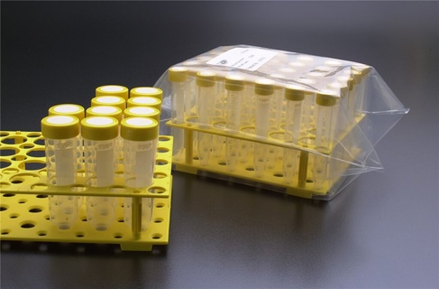 Centrifuge tubes in rack, TPP, 15 ml, conical, PP, 30 pcs + 1 rack