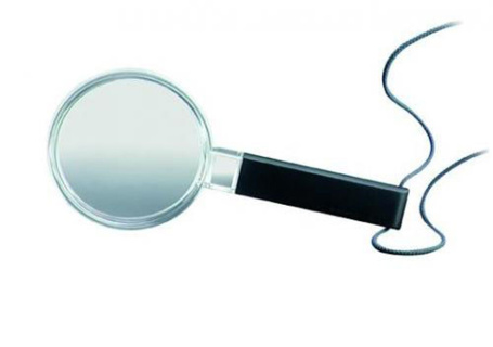 Hand magnifiers, plastic, Magn ification 3x , Lens