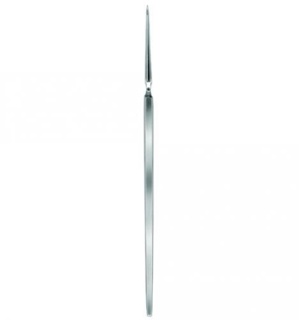 Dissecting needle, metal handle, straight, 140mm