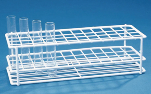 Test tube racks, white nylon-c oated wire, Array 3