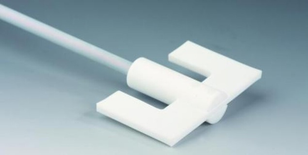 Anchor stirrers, 600x10 mm, PTFE, 100 mm paddle