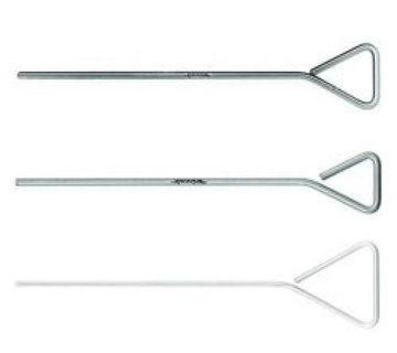 Drigalski spatula LLG, glass, Ø5 x 150 mm