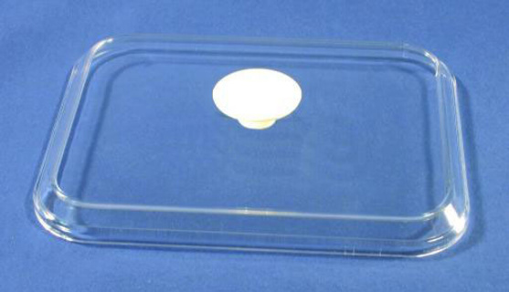 Lid 20x16x1,5cm PS, clear for 9200170