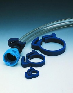 Herbie tubing clamp, size W 53,0 - 58,0 mm, black