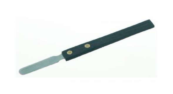 Spatula/cutting palette knife, Length 150 mm, Bla