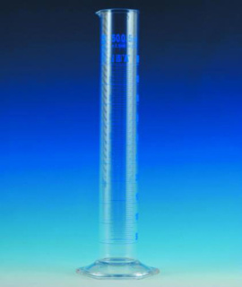 Measuring cylinder, tall form, class A, 5 ml