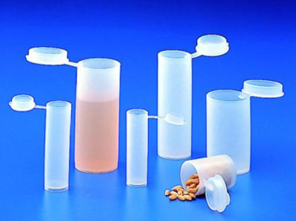 Sample container, PE-LD, snap cap, Ø14 mm, 3 ml