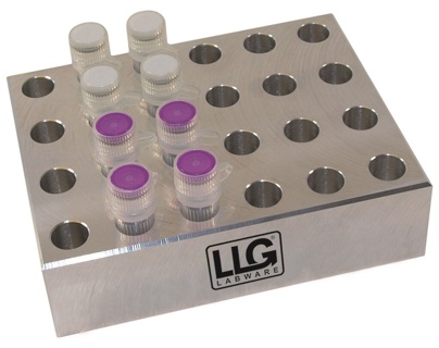 LLG-aluminium block 24 x 2,0 ml tubes