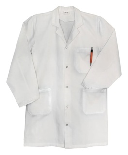 Laboratory coat, LLG, 100 % cotton, men, size 48
