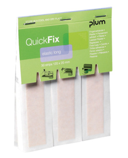 Refill QuickFix elastic long, B-Safety, 30 parts, 120x20 mm