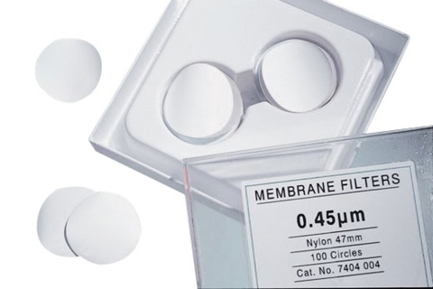 Membrane filter, Whatman, Nylon, Ø90, 0,2 µm, 50 pcs