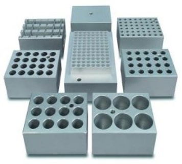 Block heaters,single blocks, D escription Aluminiu