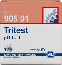 pH indicator paper, Macherey-Nagel Tritest, pH 1 - 11, 5 m