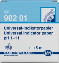 pH indicator paper, Macherey-Nagel Universal, pH 1 - 11, 5 m