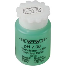 Buffer, technical, WTW, green, pH 7,00 ±0,03, 50 mL