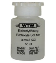 Electrolyte, WTW, KCl, 3M, 50 mL