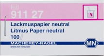pH indicator paper, litmus, Macherey-Nagel, strips, pH 5 - 8, red-violet-blue, 100 pcs