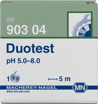 pH indicator paper, Macherey-Nagel Duotest, pH 5 - 8, 5 m