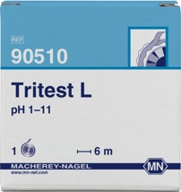 pH indicator paper, Macherey-Nagel Tritest L, pH 1 - 11, 6 m