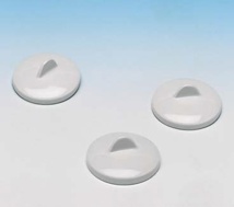Porcelain lid, LLG, for D30 mm crucibles