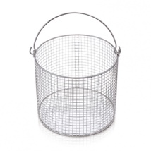 Wire basket DM 25, 25cm, SS, for CERTOCLAV Classic