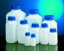 Square reagent bottle HDPE w neck 250 ml. #9072871