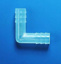 L-connector PP 15mm 3-4mm