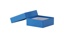 Cryobox, TENAK, 133 x 133 x 50 mm, PP coated cardboard, blue