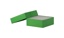 Cryobox, TENAK, 133 x 133 x 50 mm, PP coated cardboard, green 