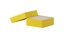 Cryobox, TENAK, 133 x 133 x 50 mm, PP coated cardboard, yellow 
