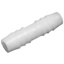 Straight Connectors, 1/16", Polypropylene, 25 pack