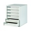 Modular drawers with 6 drawers, with insert