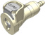 1/8" Hose Barb Valved In-Line coupling body