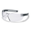 Safety glasses, uvex x-fit 9199, clear lens, grey 