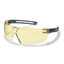 Safety glasses, uvex x-fit 9199, yellow lens, grey 