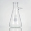Filter flask, LLG, Erlenmeyer shaped, boro 3.3, 100 ml