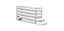 Comfort sliding rack upright freezer, TENAK, 50 mm box, h:167 x w:140 x d:424 mm, 3 x 3 boxes