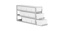 Comfort sliding rack upright freezer, TENAK, 100 mm box, h:314 x w:140 x d:562 mm, 3 x 4 boxes