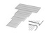 Stainless steel grid for Memmert model 55/75/400