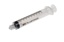 Plastipak syringe 5 ml, luer lok tip, centred