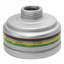Gas filter, BartelsRieger 84 ABEK, screw-type, protection cl. A2B2E2K2 R D